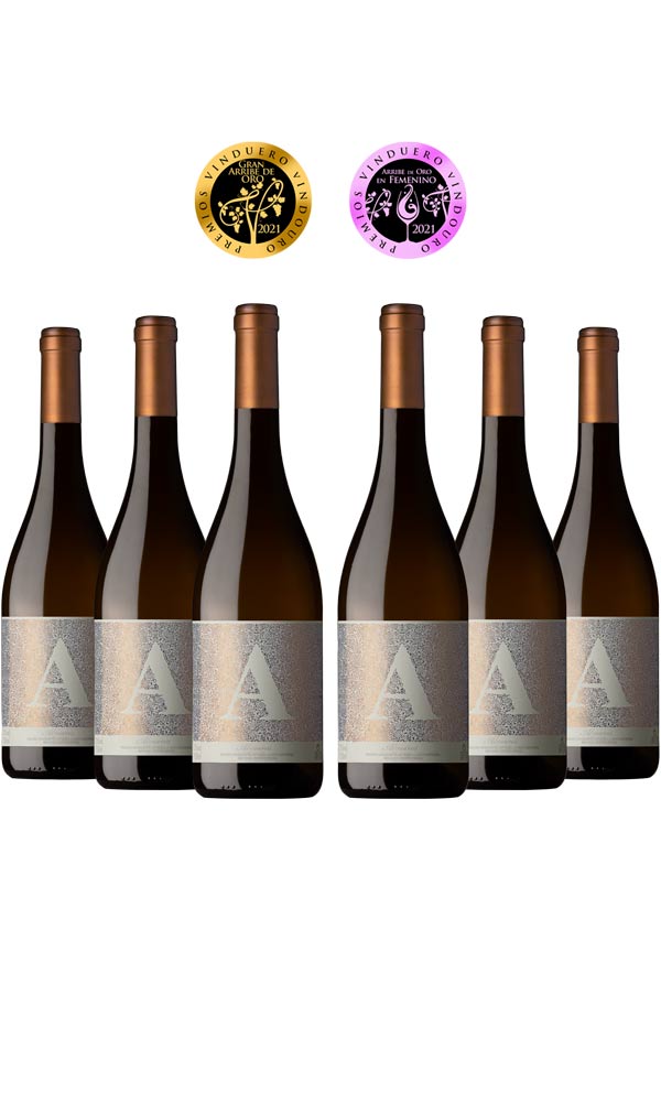 6 x Almares Alvarinho 2017 Vinho Branco Produzido por Caves da Cerca em Amarante