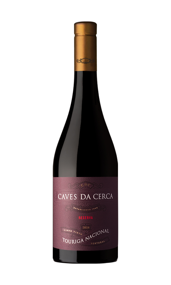 Caves da Cerca Touriga Nacional Reserva 2024 750ml Vinho Verde Tinto engarrafado por Caves da Cerca em Amarante, Portugal