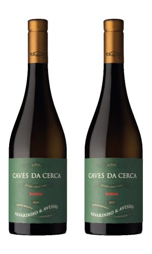 Caves da Cerca Vinho Regional Minho Branco Alvarinho e Avesso Reserva 2022 Caixa 2 x 750ml Produzido por Caves da Cerca em Amarante