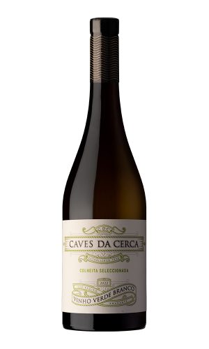 Vinho Verde Branco Colheita Seleccionada. Produzido em Amarante por Caves da Cerca