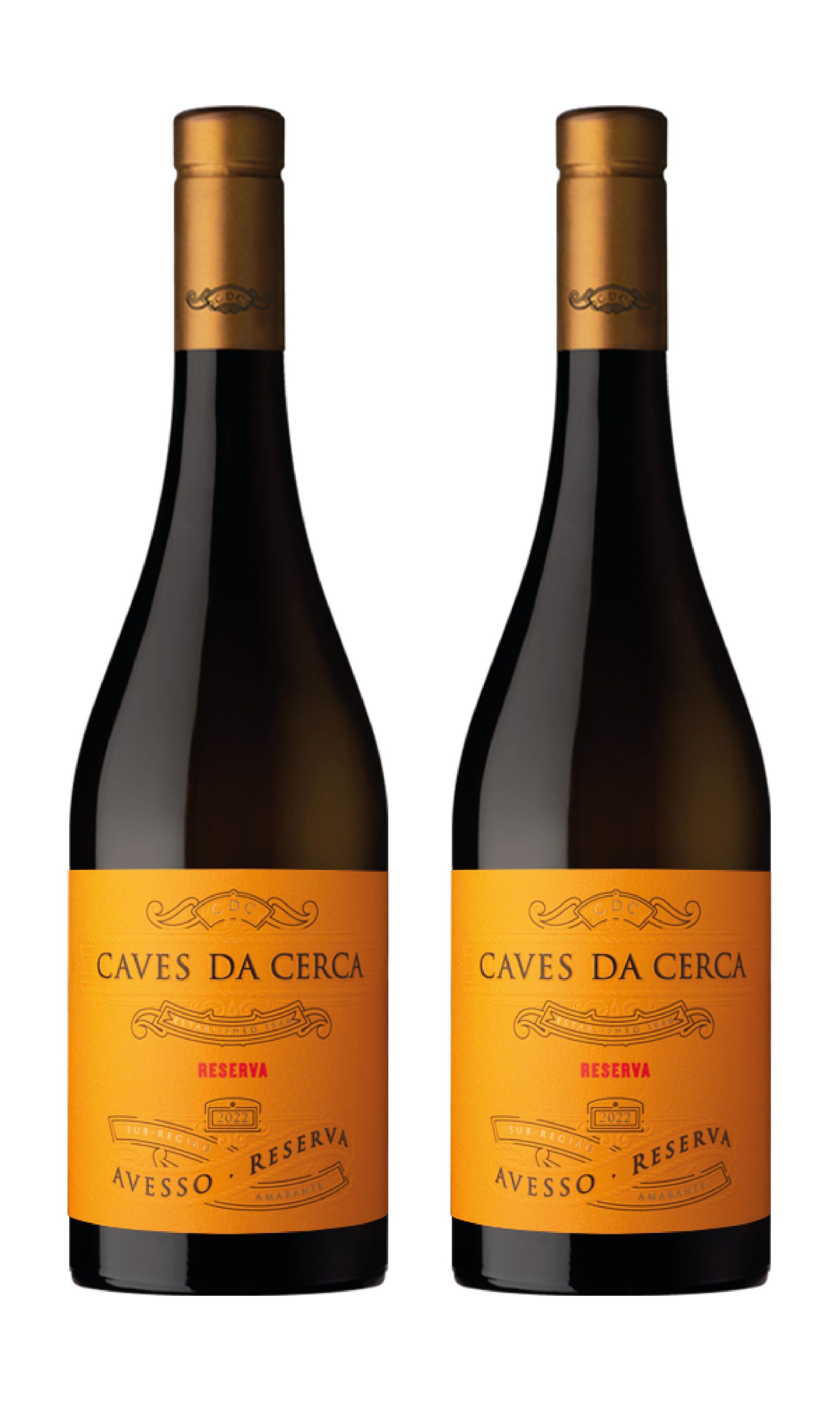 Caves da Cerca Vinho Verde Avesso Reserva 2022 Produzido por Caves da Cerca em Amarante caixa 2
