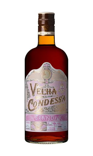 Velha Condessa Brandy Envelhecido em Cascos de Carvalho Produzido por Caves da Cerca em Amarante