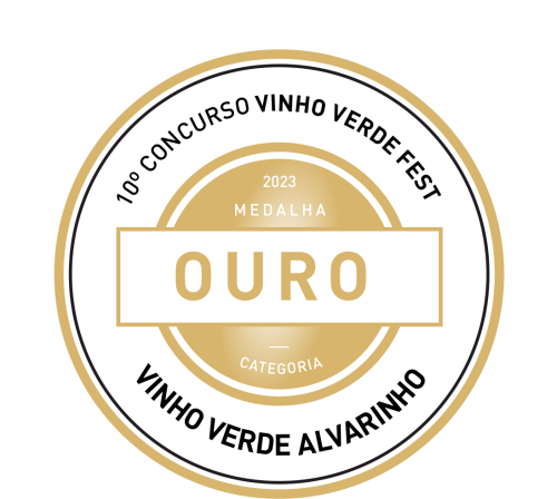 Medalha de Ouro no Concurso Vinho Verde Fest na Categoria Vinho Verde Alvarinho