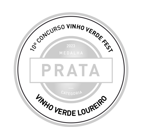 Medalha de Prata Vinho Verde Fest Categoria Vinho Verde Loureiro