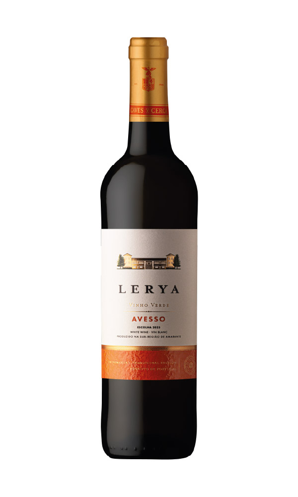 Lerya Vinho Verde Branco Avesso Escolha 2023 750ml Produzido por Caves da Cerca em Amarante