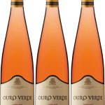 Ouro Verde Rosé. Vinho Verde Rosé produzido em amarante por Caves da Cerca Caixa 3
