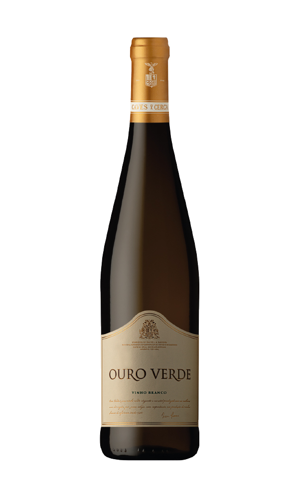 Ouro Verde Branco. Vinho Verde Branco produzido por Caves da Cerca em Amarante
